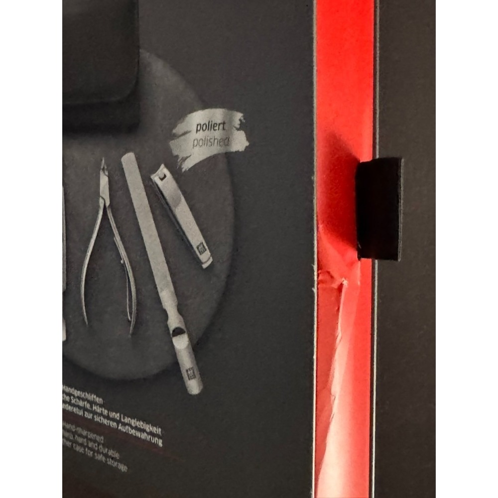 ZWILLING Beauty Classic Inox 6-pc Manicure Set with Black Leather Case - Picture 10 of 12